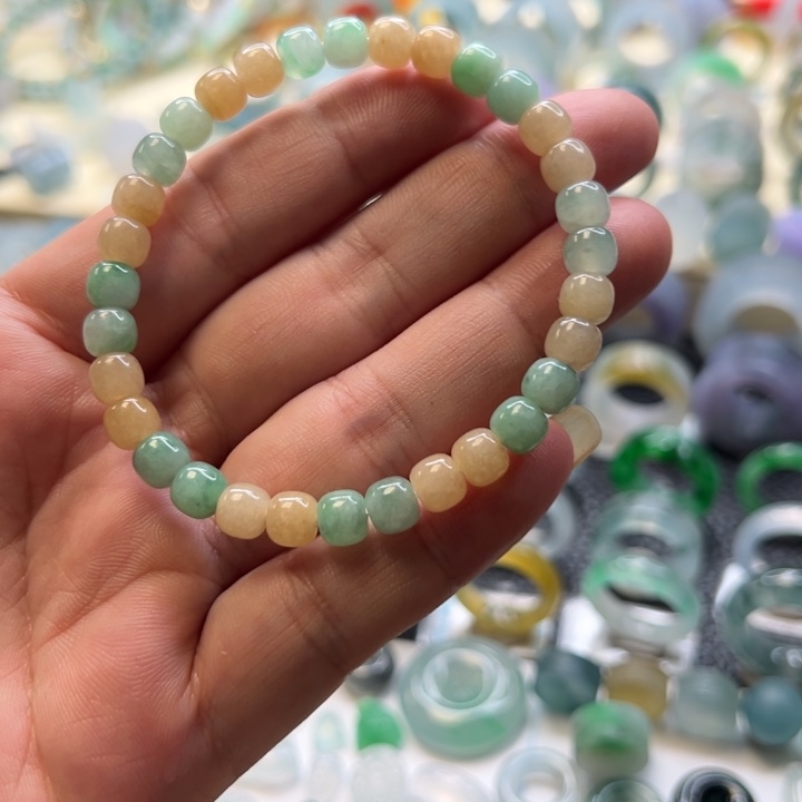 翡翠未镶嵌手链翡翠手链