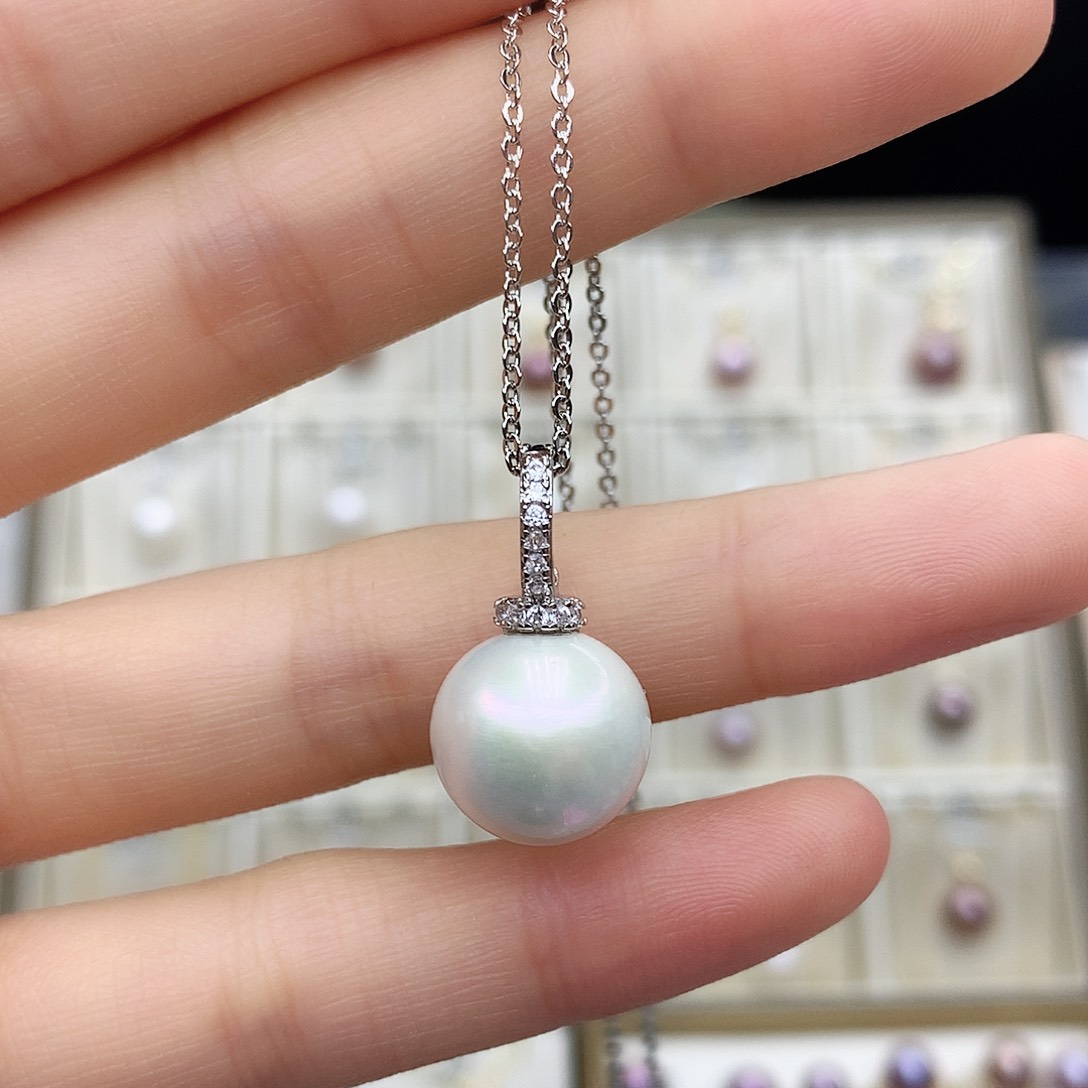 淡水珍珠颈饰合金