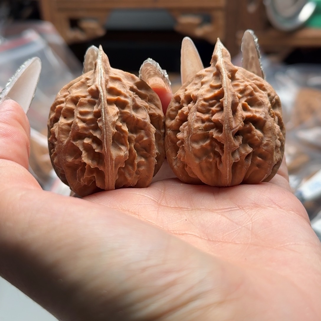 文玩核桃把件关东木子楸百核136