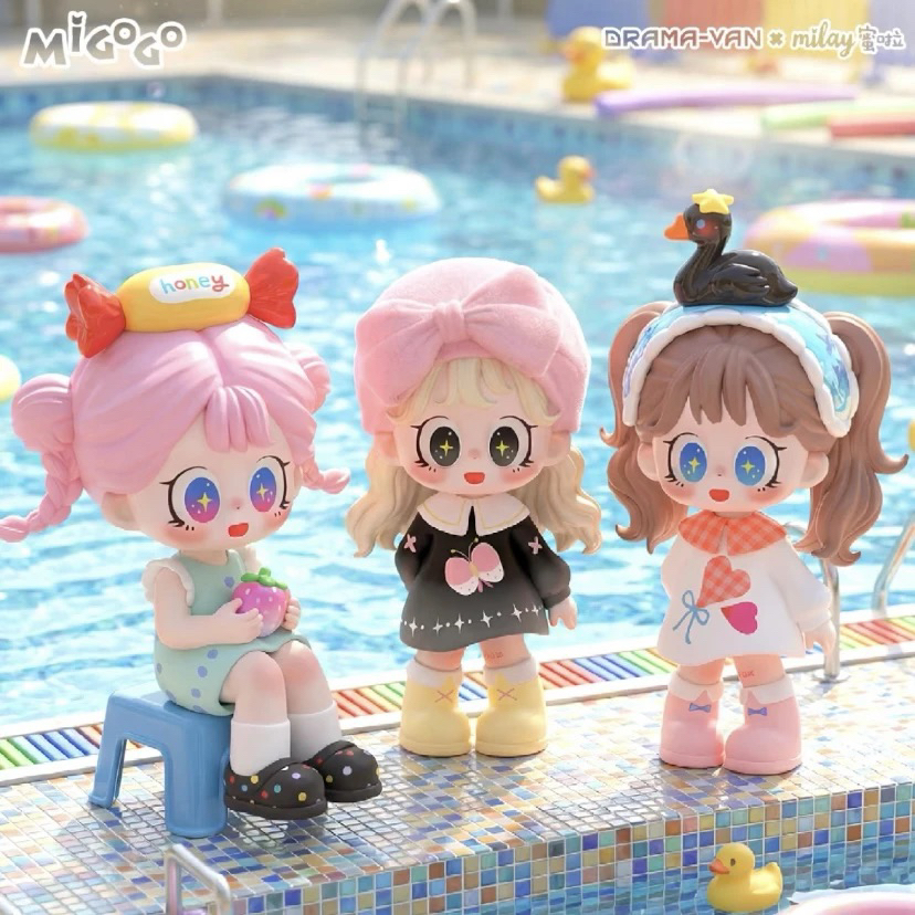 【拆盒】milay蜜果果系列mini盲盒潮玩手办儿童礼物