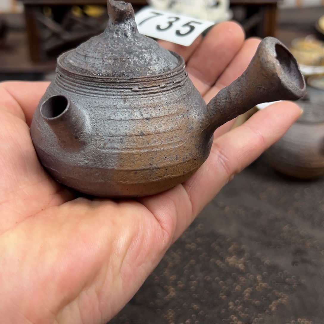 735柴烧手工壶90容量