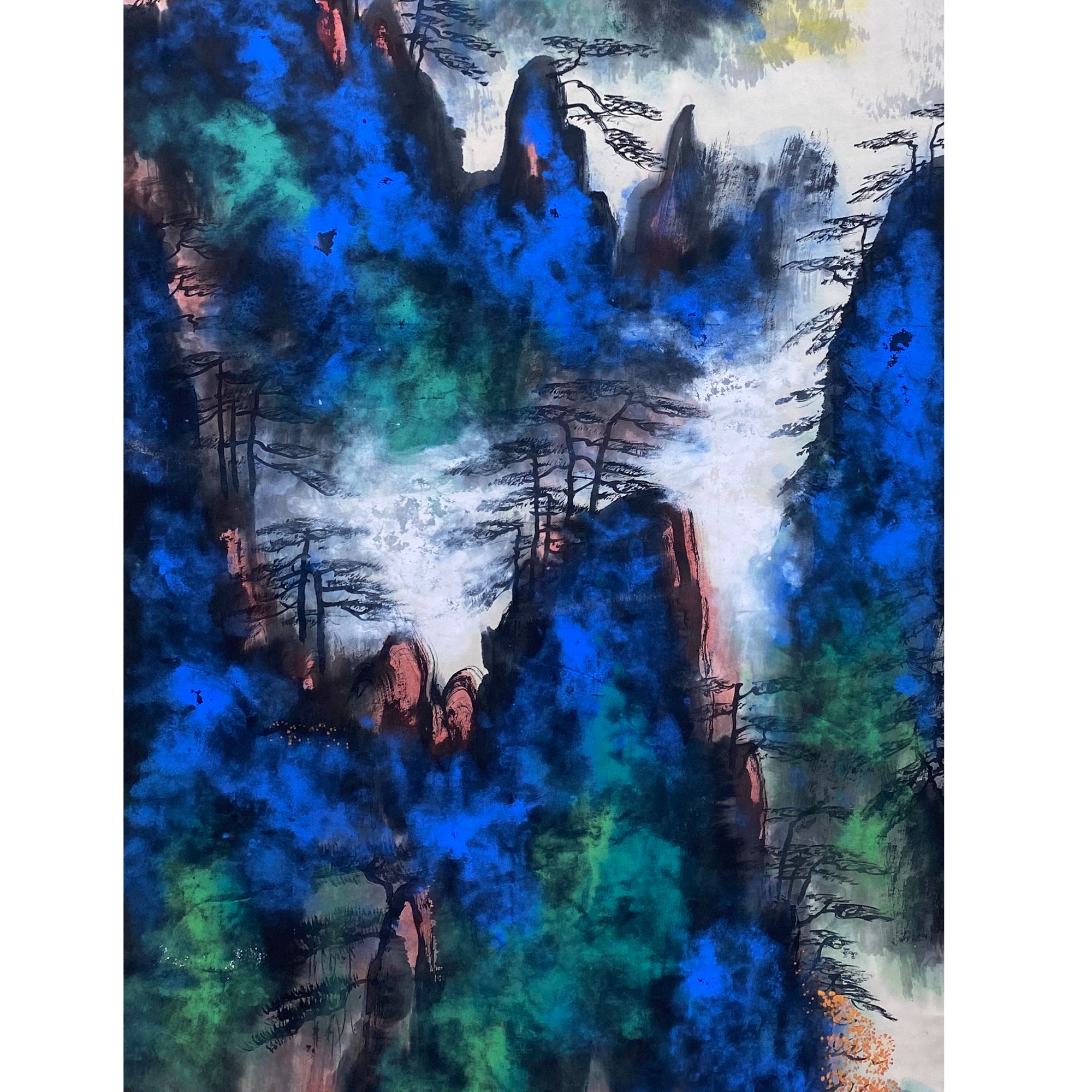 DY14413 山水 纸本 138*67