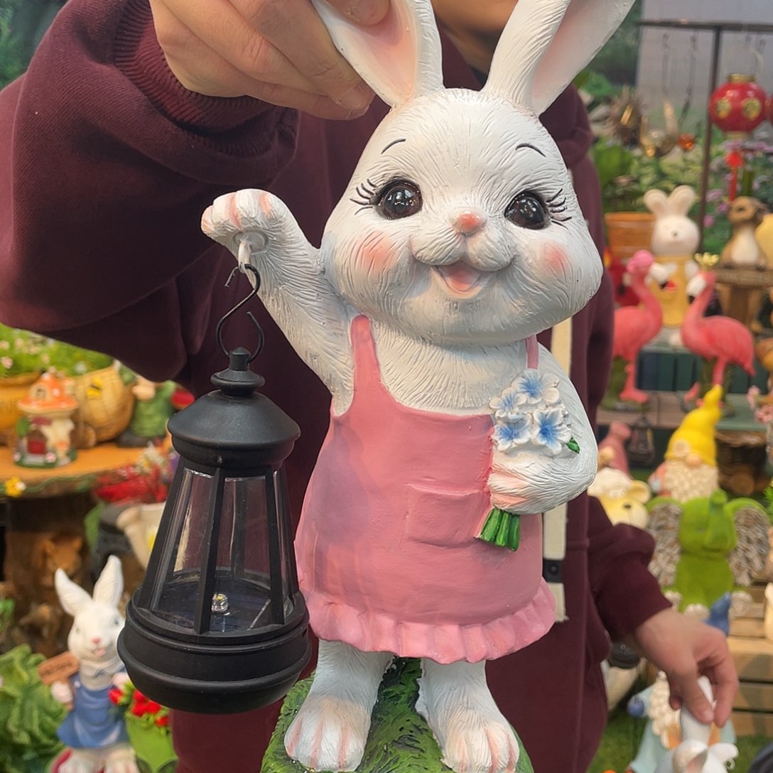 红陶花园庭院摆件