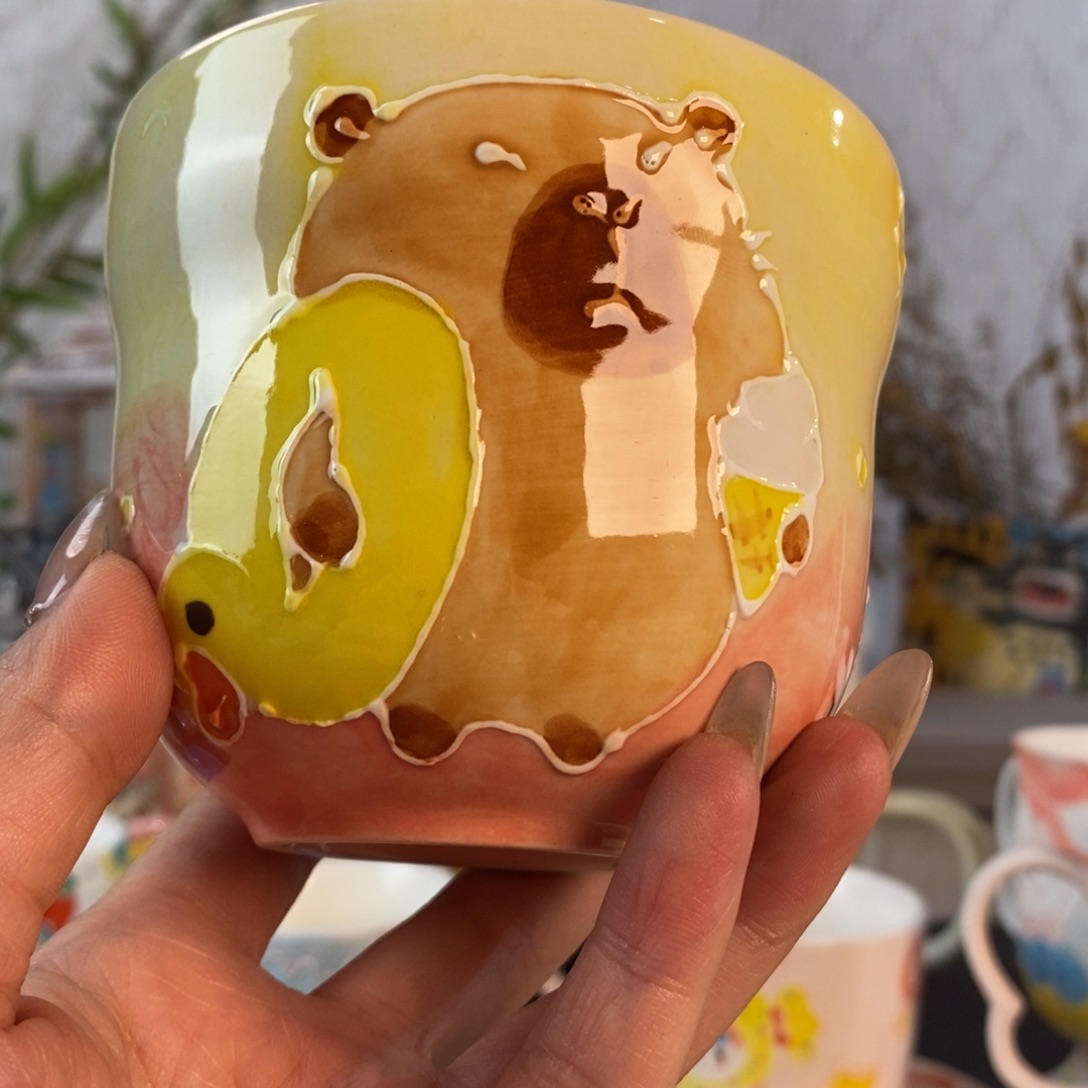 杯景德镇陶瓷创意水杯