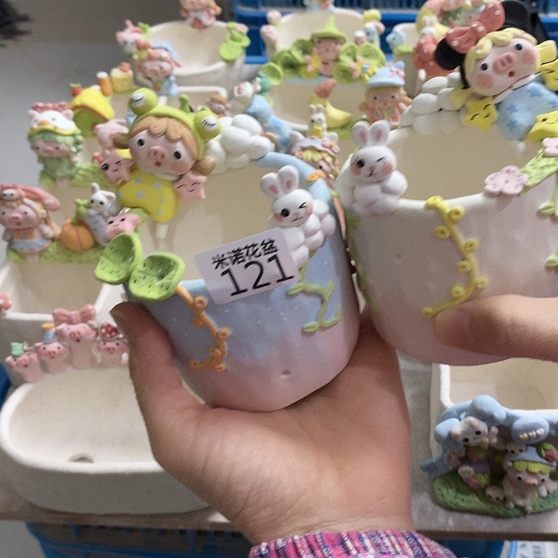 ****.米诺多肉植物花盆121