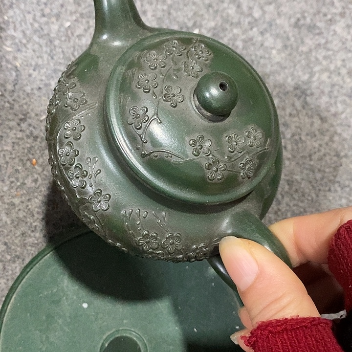 紫砂茶壶陶瓷摆件爱好者摆件