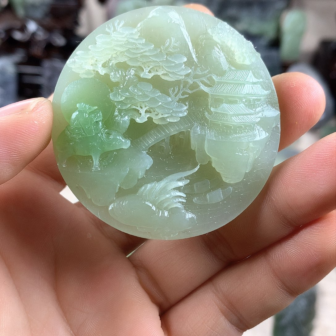 颈饰未镶嵌和田玉