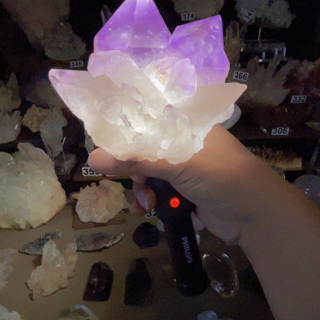 纯***水石材玻利维亚紫水晶