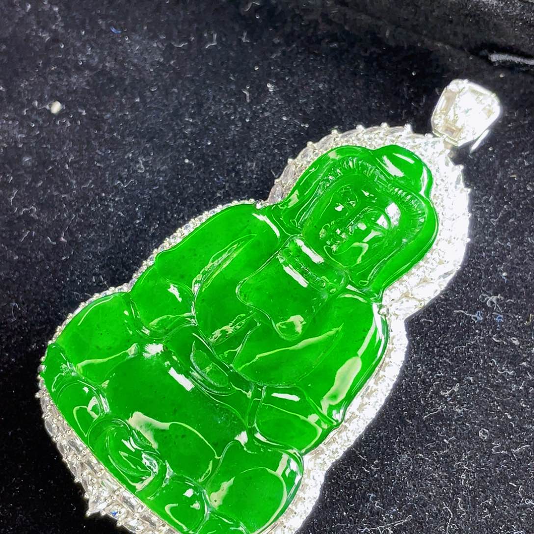 翡翠吊坠(不含链)未镶嵌