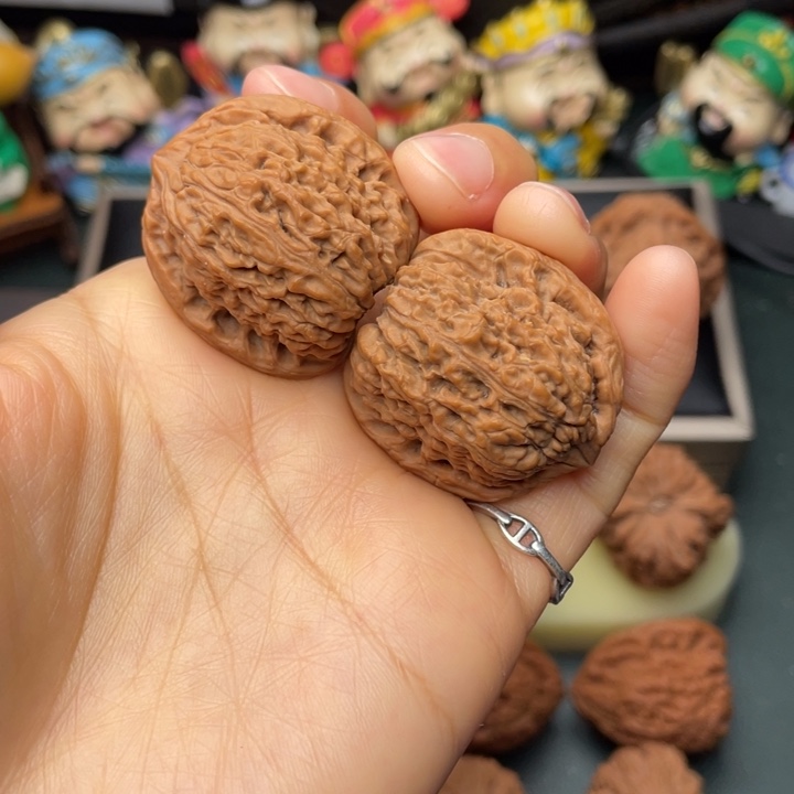 吊坠文玩核桃33尺手捻高炮