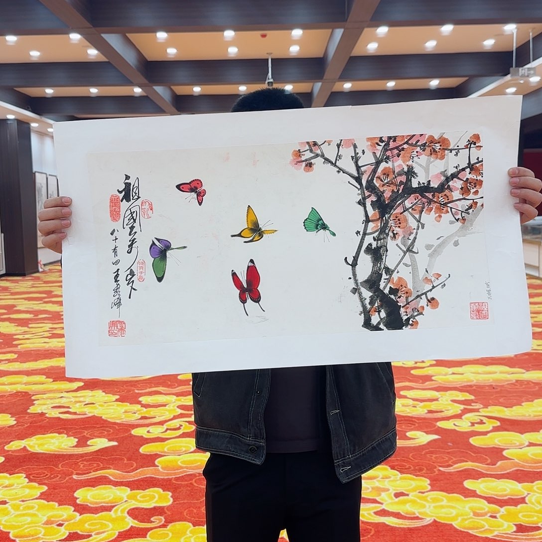 国画艺术家的作品