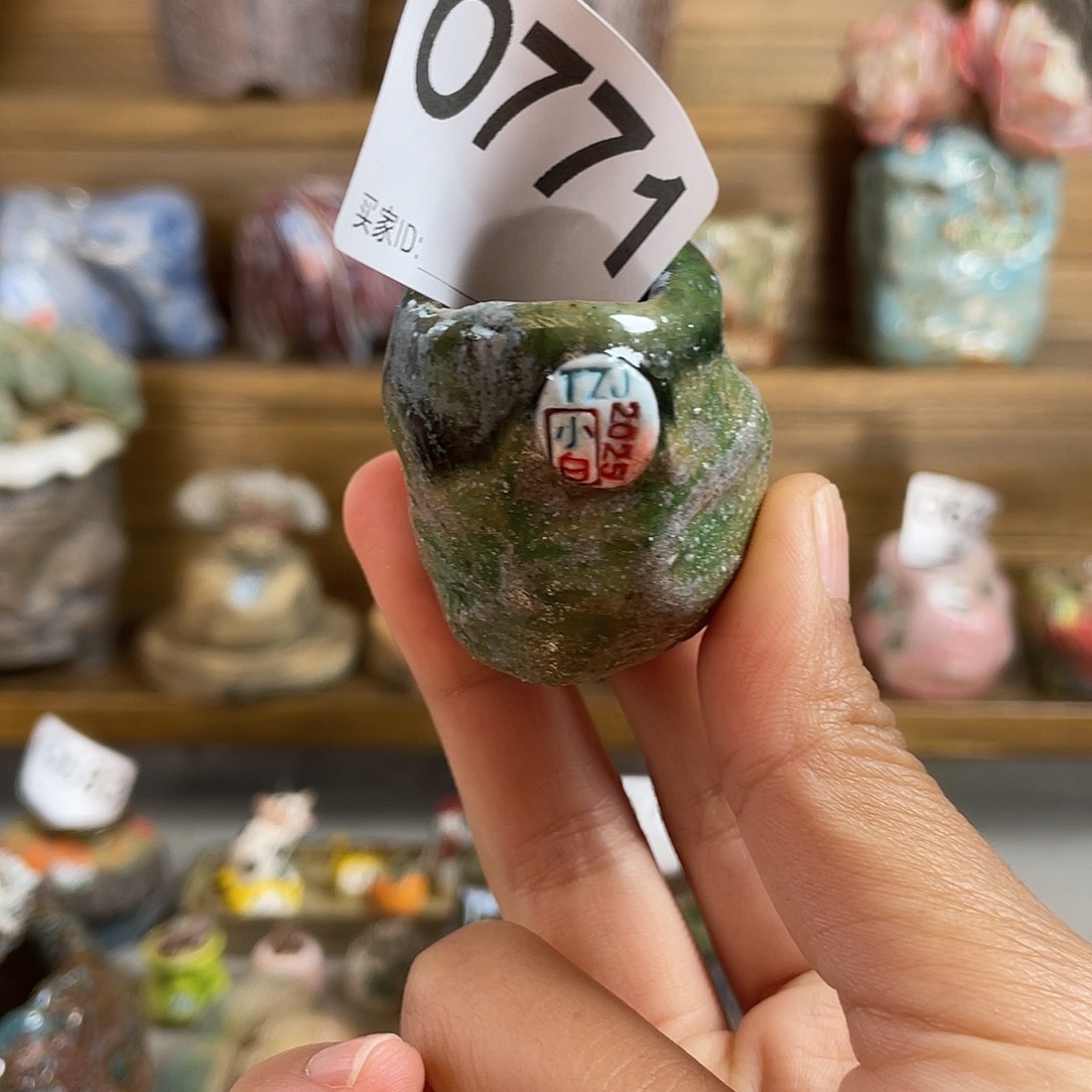 坛子姐花盆小白孤品 内口1.7百搭 