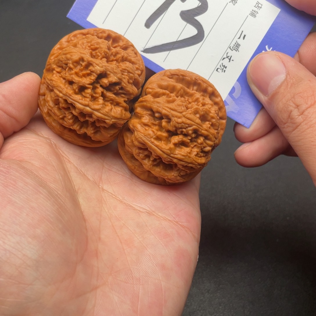 文玩核桃把件大粗筋48