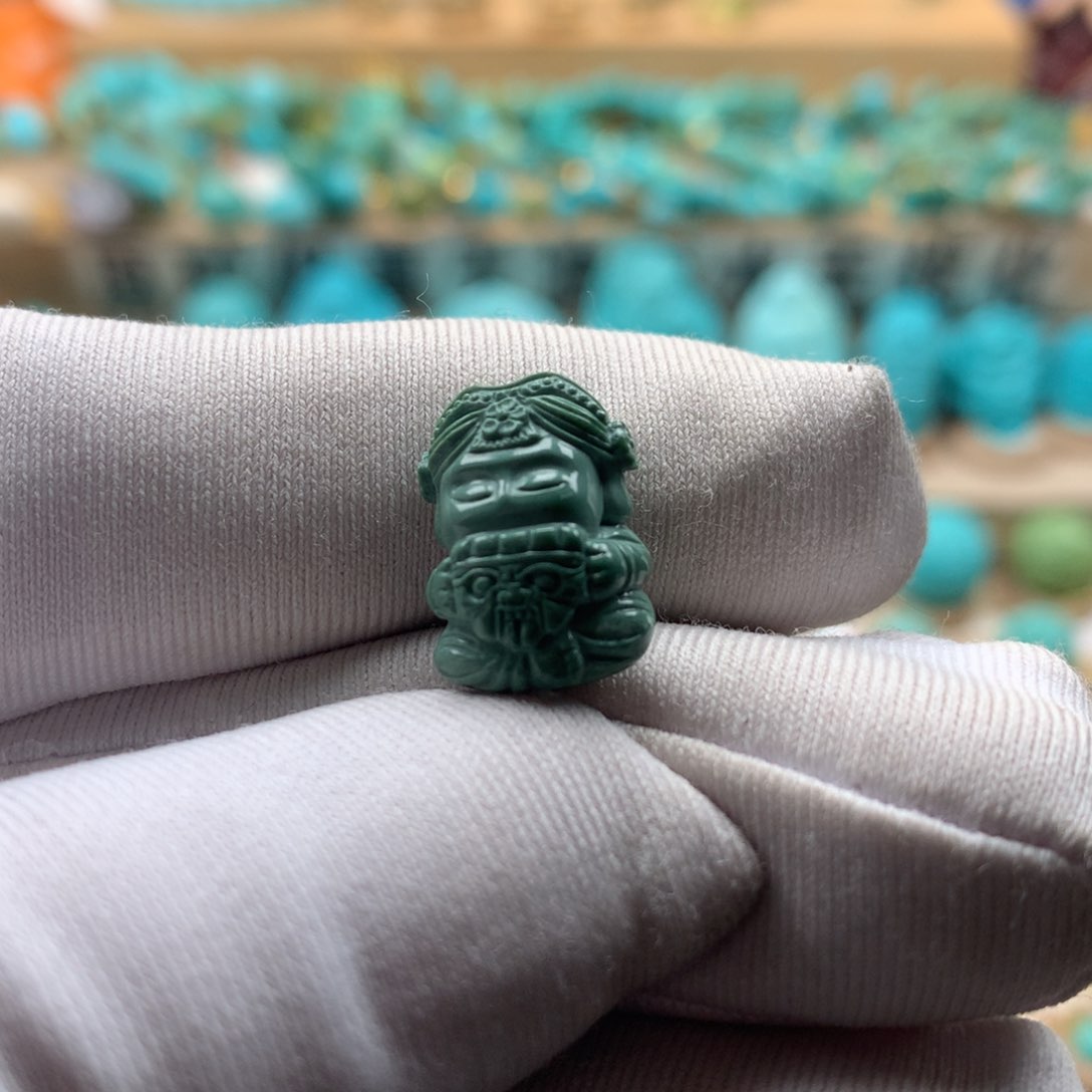 绿松石珠宝奇石未镶嵌