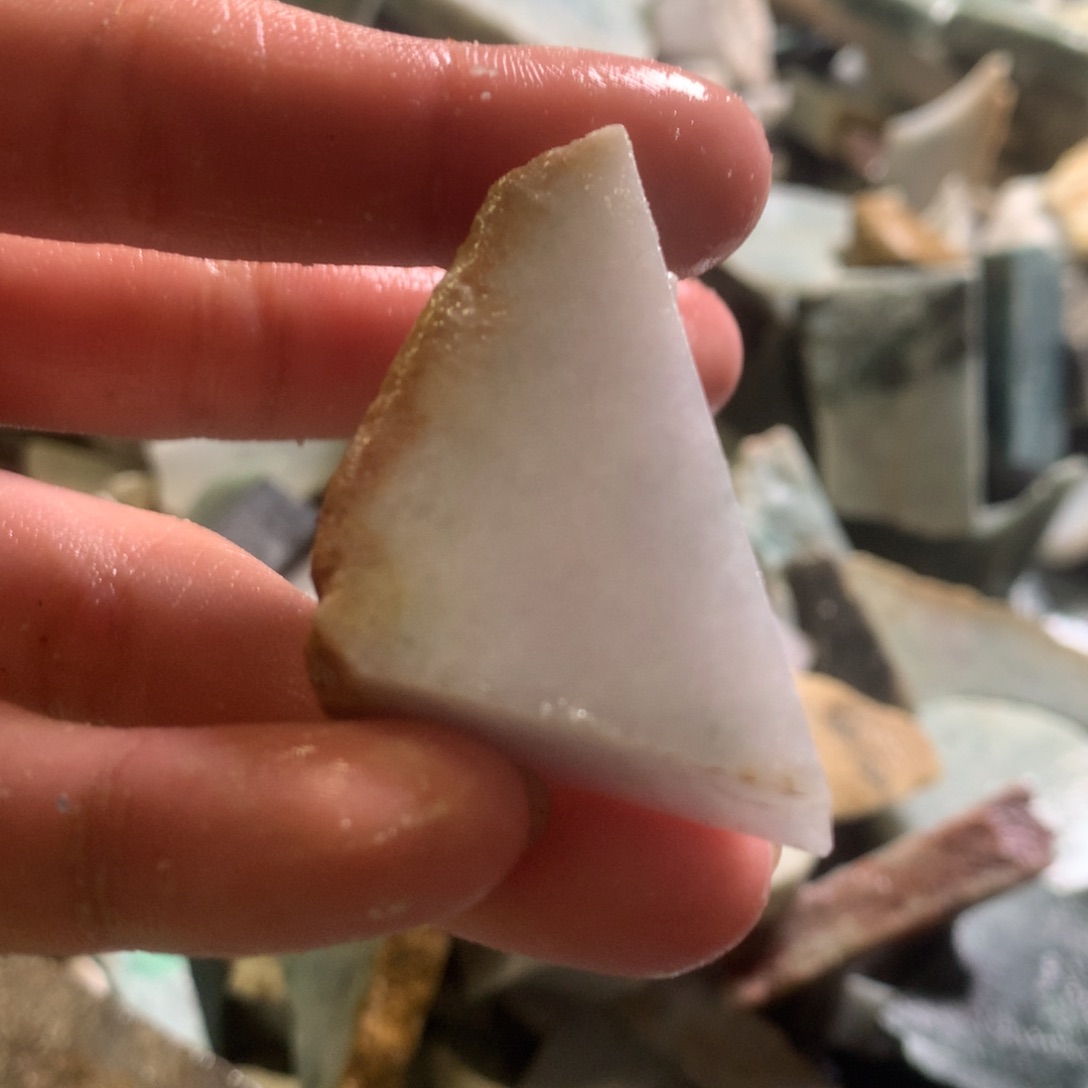 翡翠颈饰未镶嵌缅甸翡翠