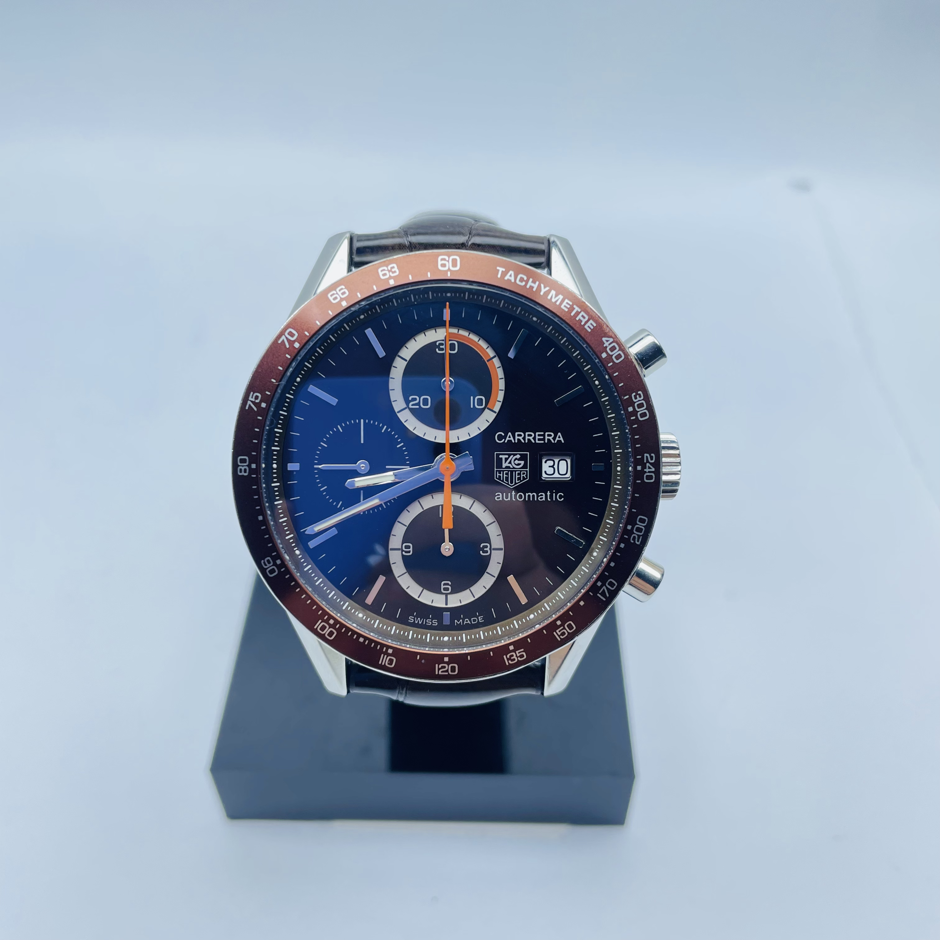 99新 TAG Heuer/泰格豪雅 卡莱拉/41mm/ 单表/自动机械/2178