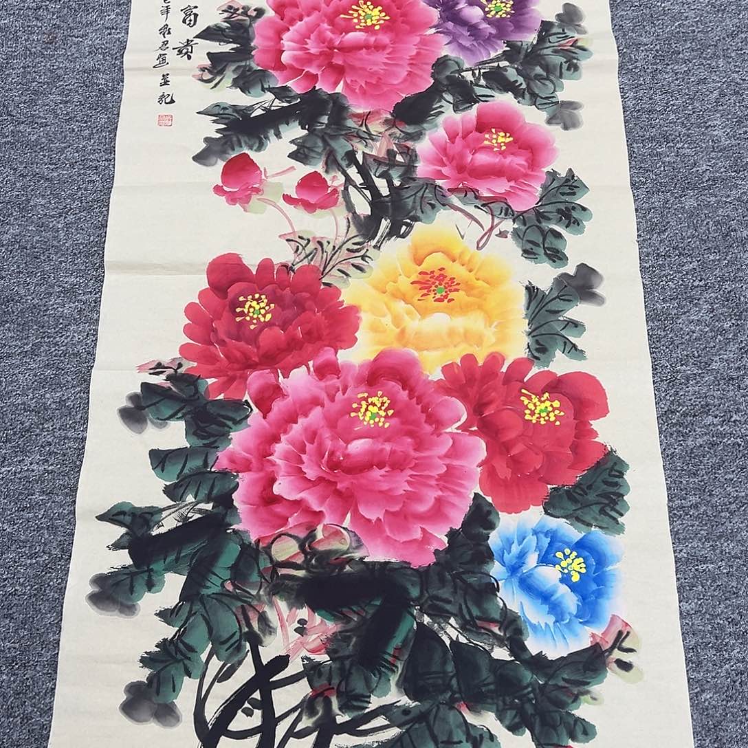 国画国画纯手绘作品