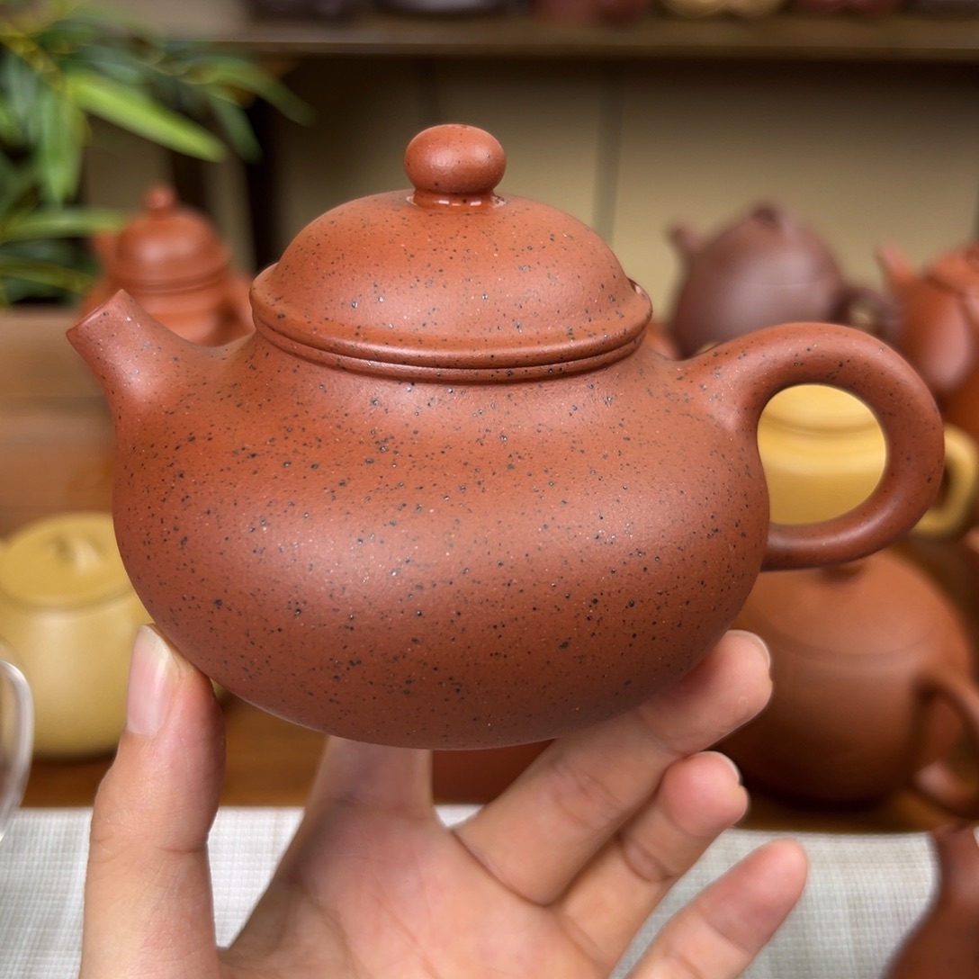 伯***爵紫砂茶壶紫砂壶荣天大红泥200cc全手