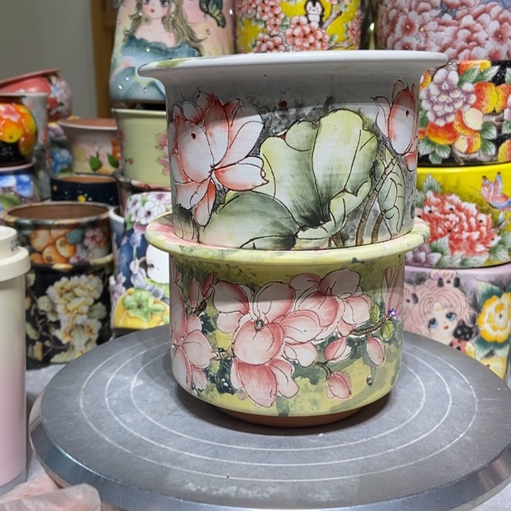 景德镇艺术手绘作品