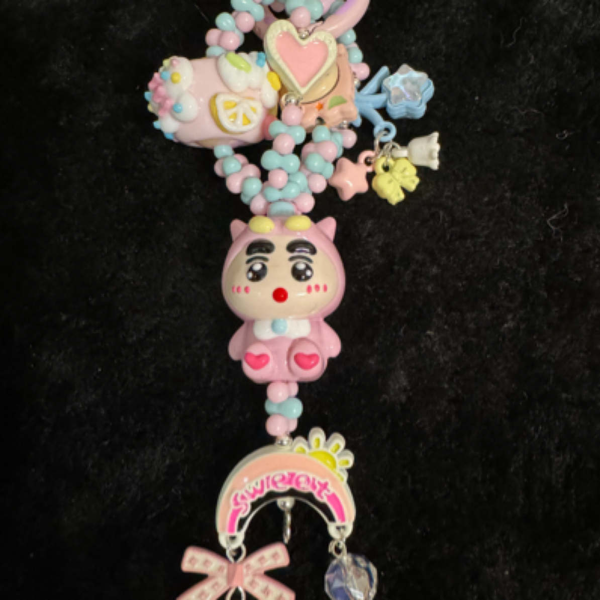 个性设计手工DIY手机链挂件创意防摔通用挂饰