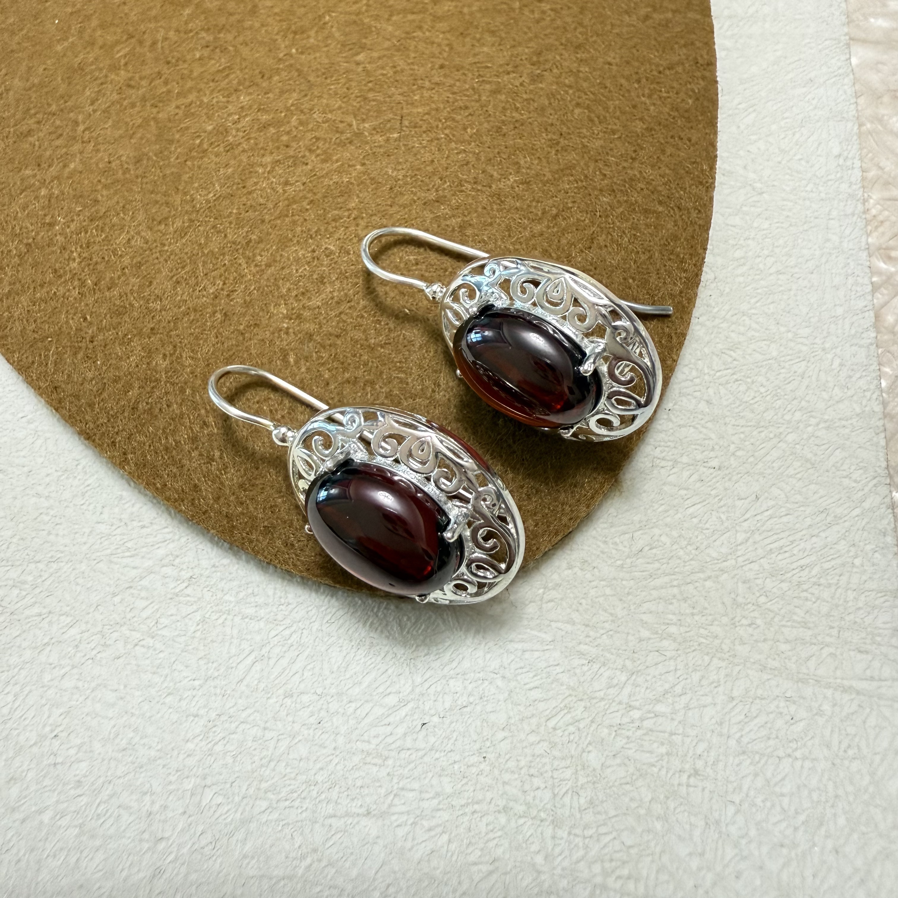 足银耳饰 990银·纯银  足银