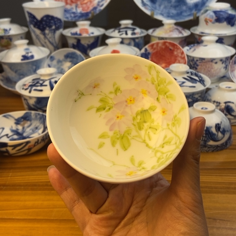 【闪购商品】瓷片景德镇手绘茶具
