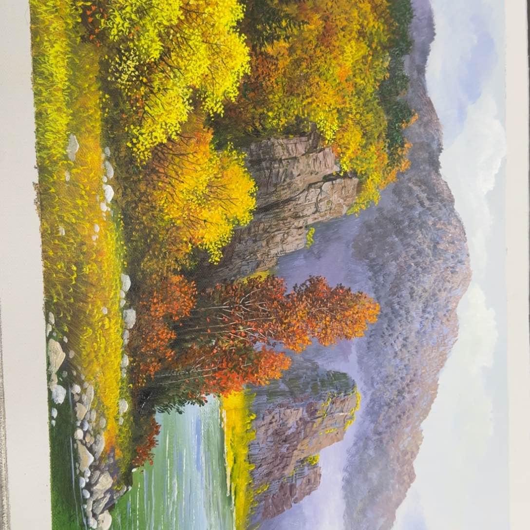 油画你在哪呢你现在干