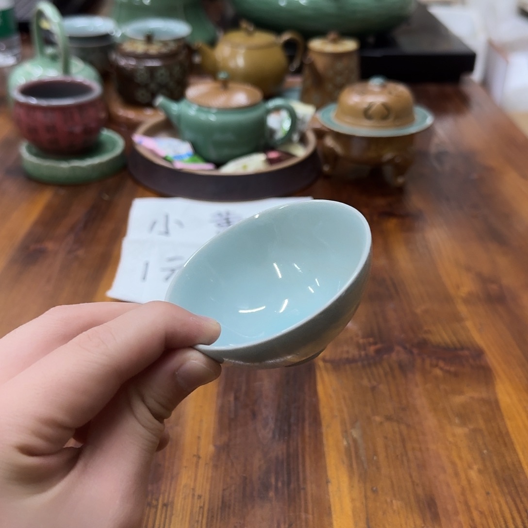 小仲青瓷茶器微瑕7083