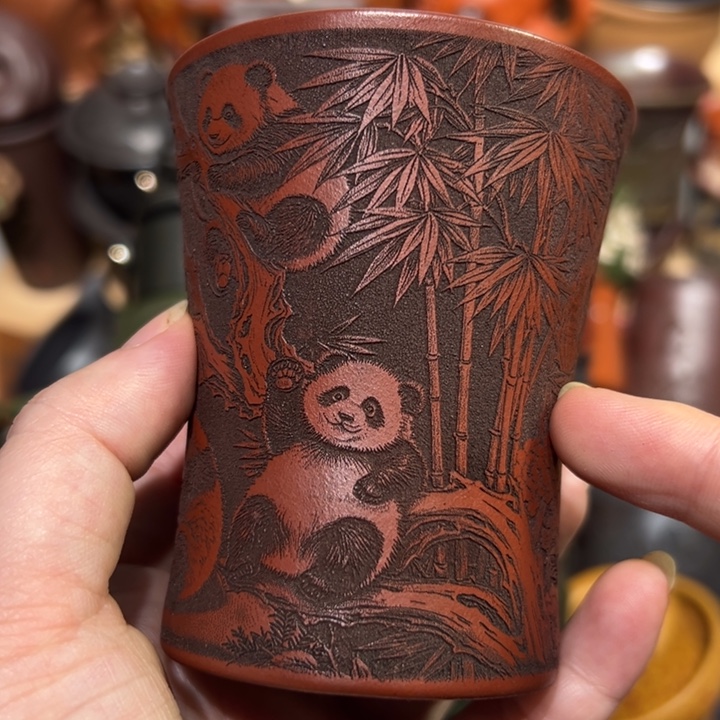 茶杯紫砂宜兴紫砂主人杯
