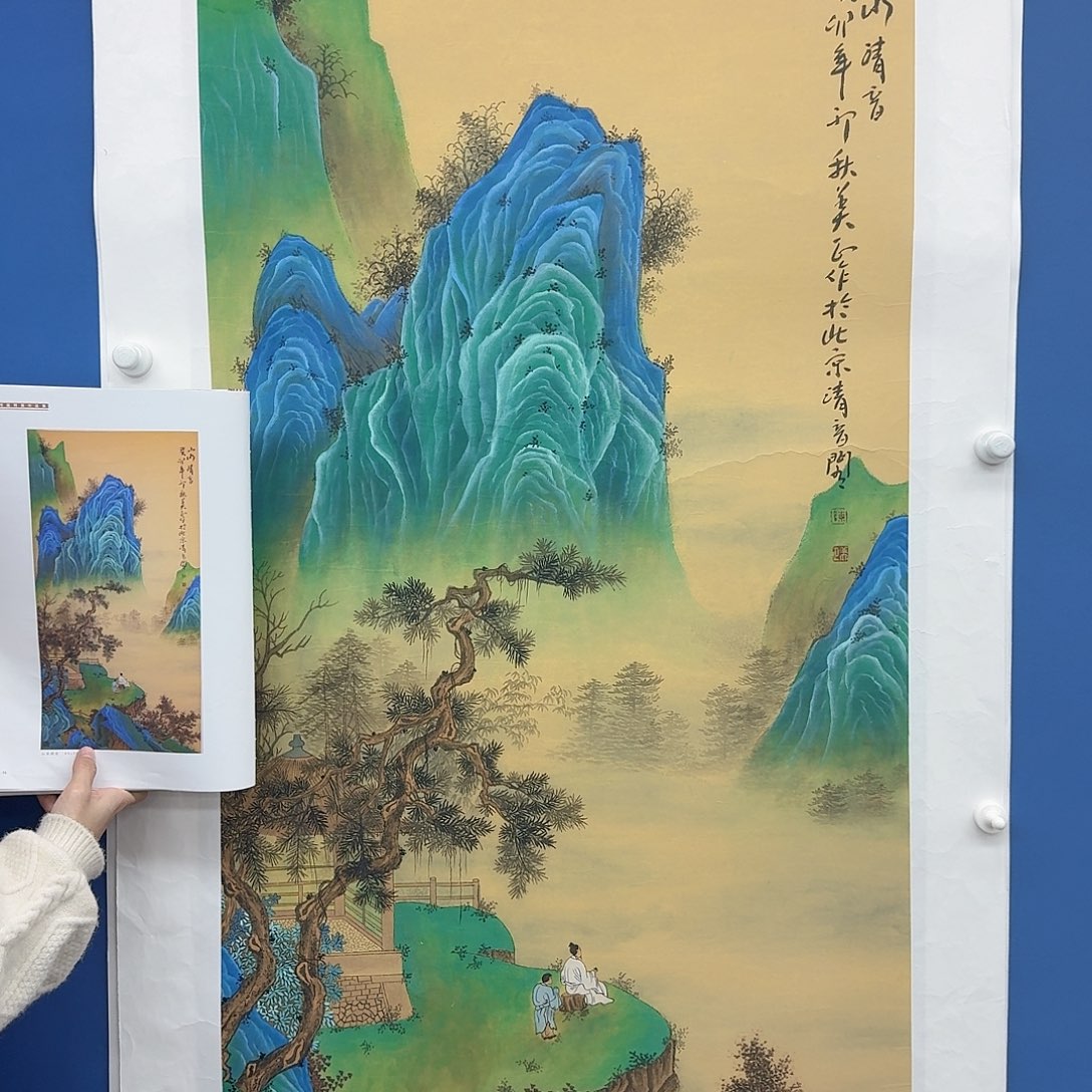 国画多次参加国内外大型