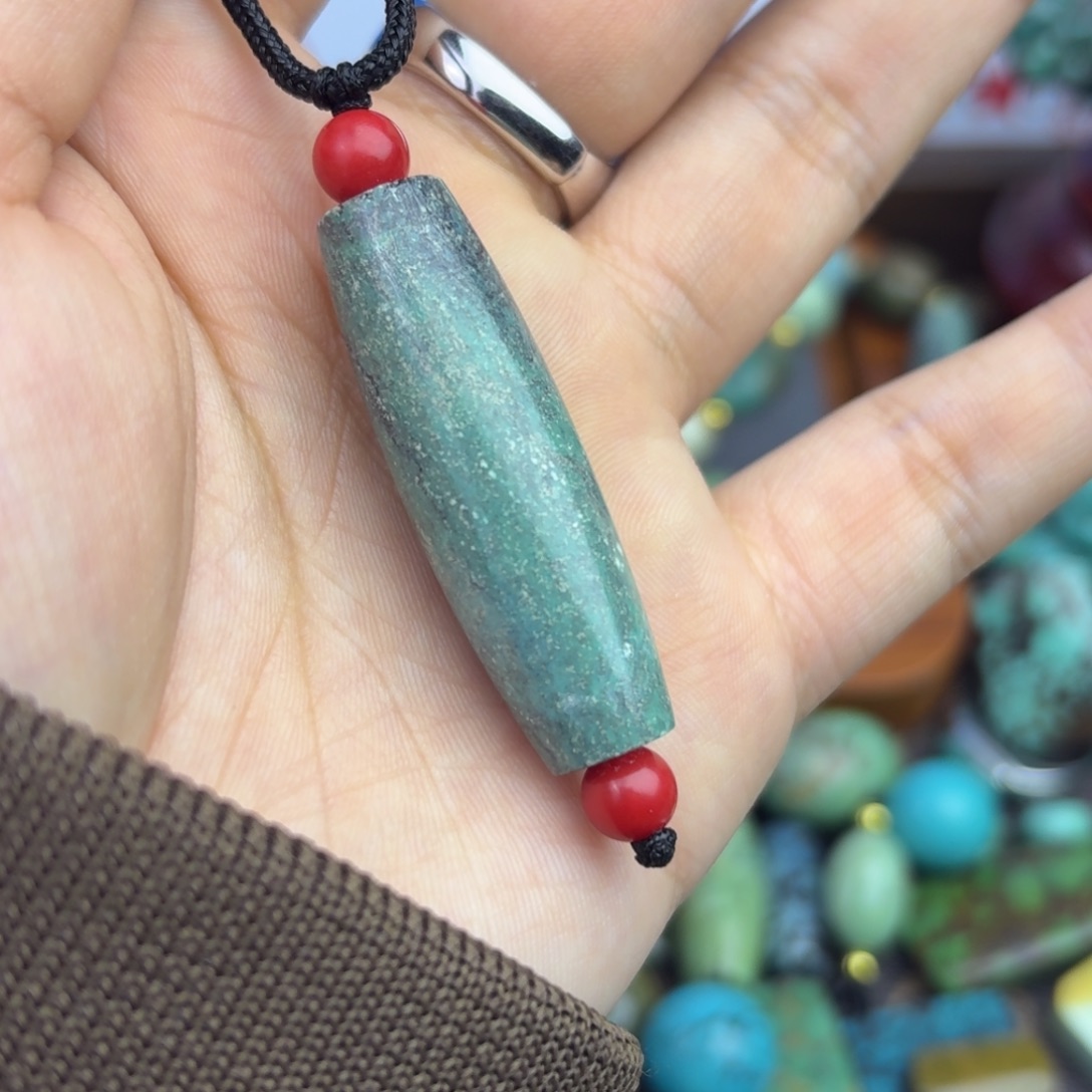 南红玛瑙未镶嵌绿松石