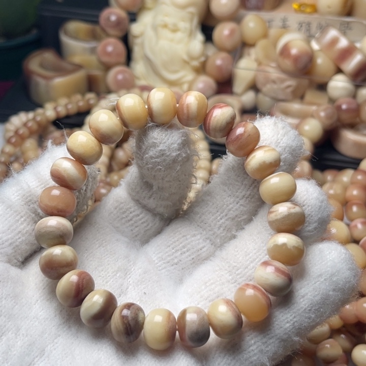 鹈***年驼骨手串/手链12✖️9