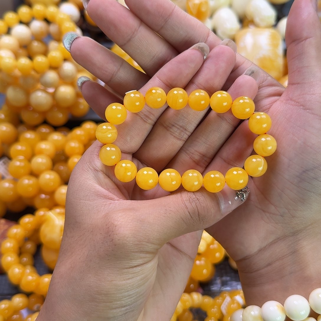 未镶嵌蜜蜡珠宝奇石11mm