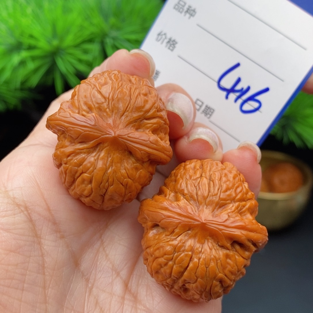 文玩核桃把件33乾隆磨416