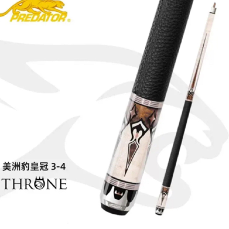 PREDATOR美洲豹台球杆THRONE皇冠3限量款九球中式大头杆