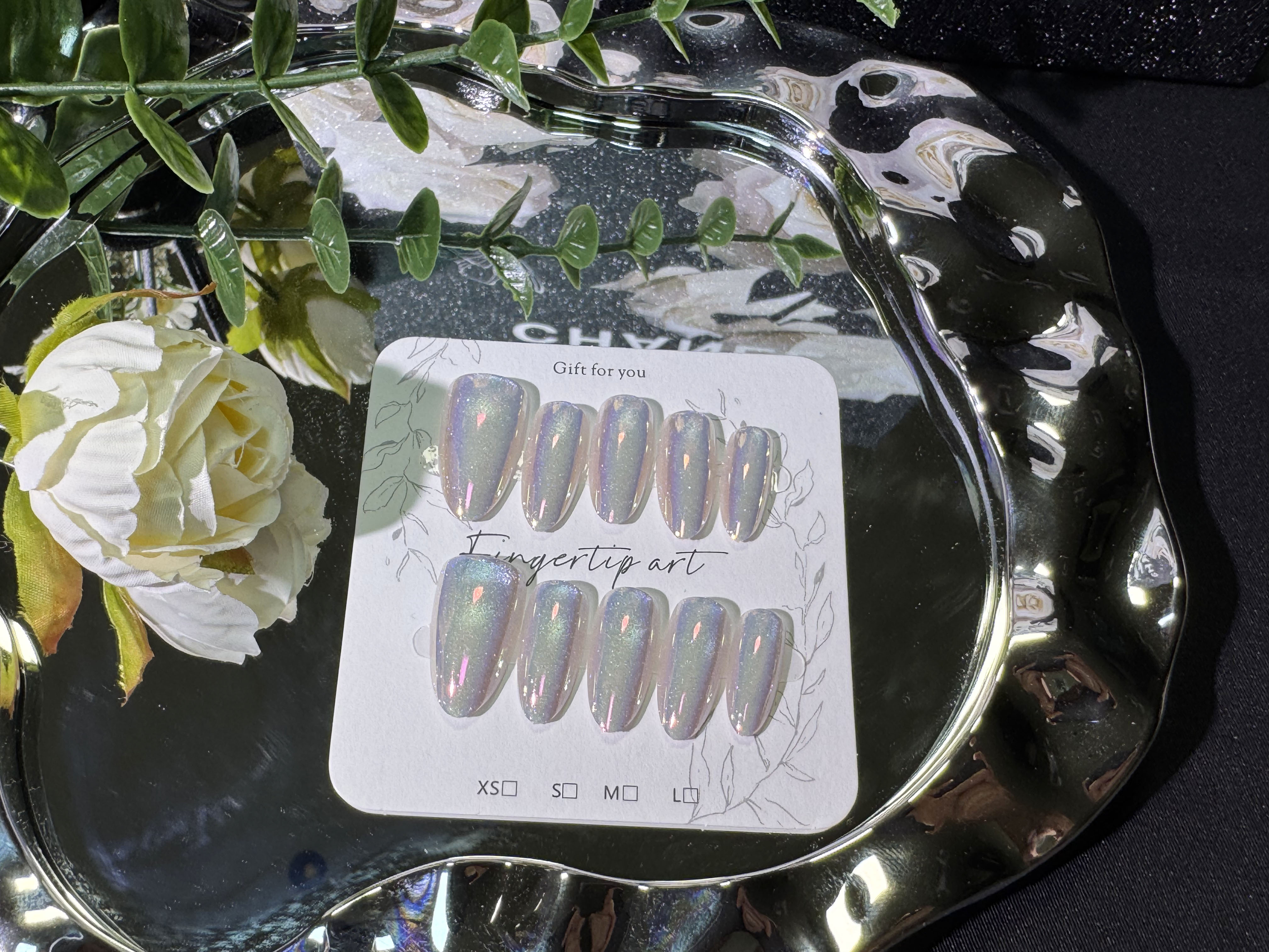 【星夜间杏仁甲】AmberNova新星甲 气质猫眼轻奢高级感美甲穿戴甲