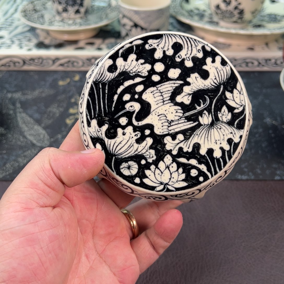 陶景德镇手工手绘陶瓷