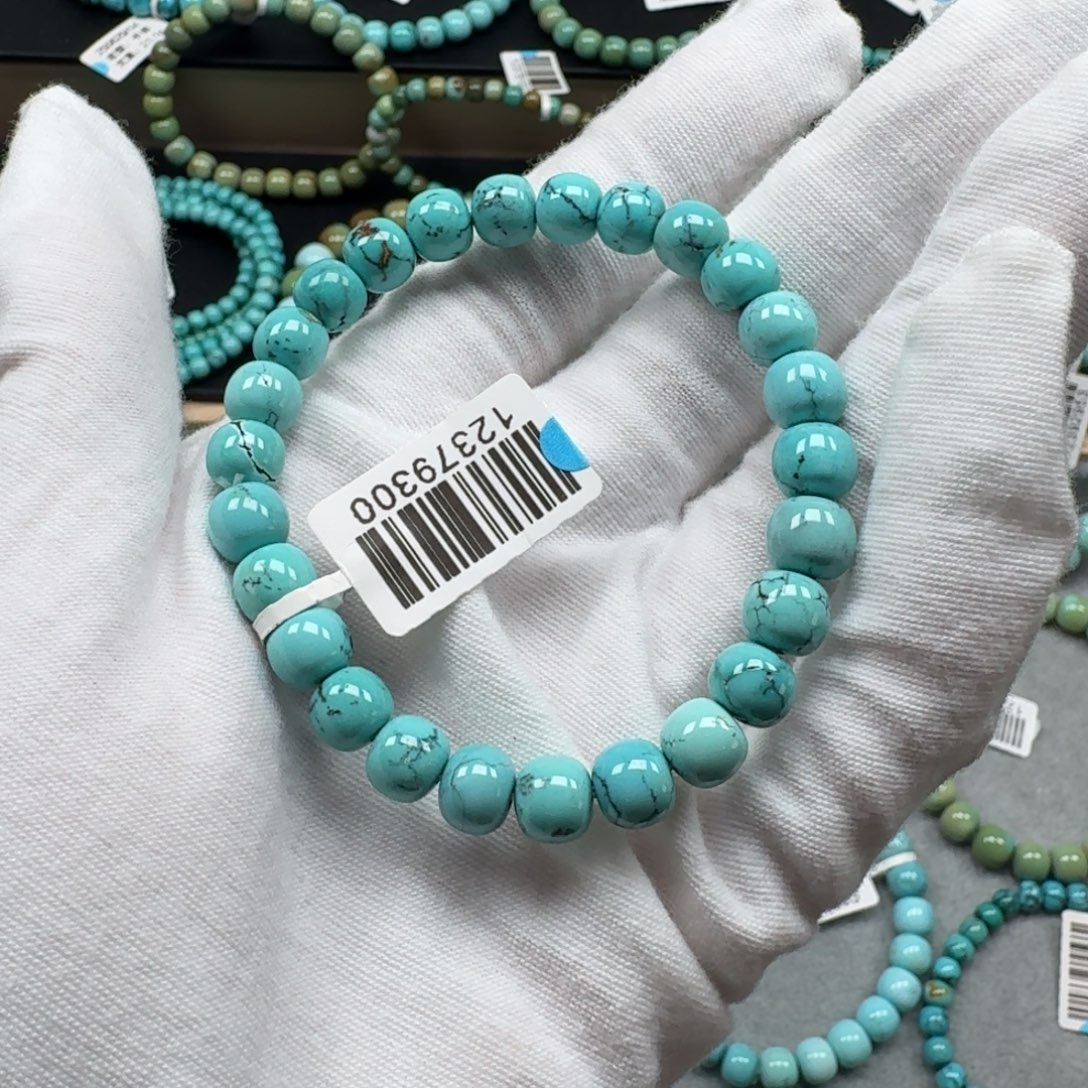 绿松石未镶嵌挂件