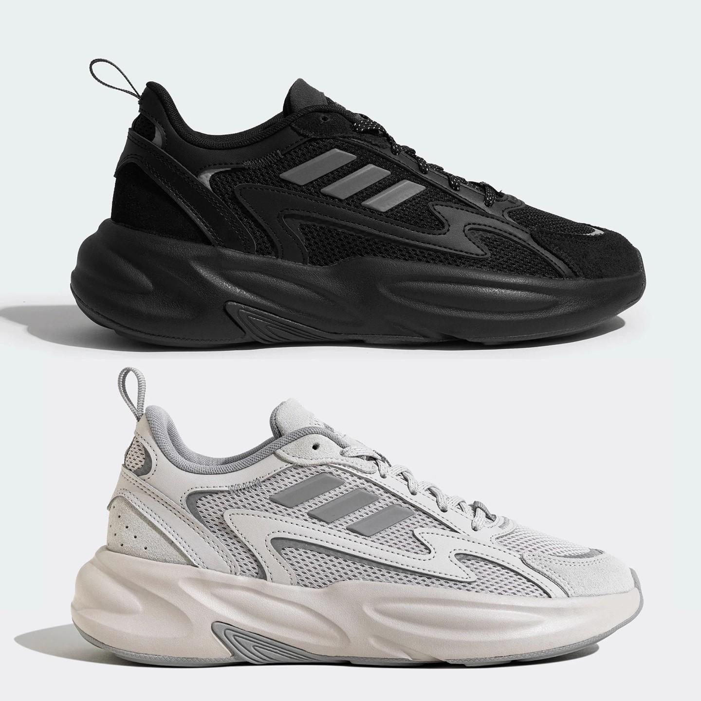 adidas/阿迪达斯男女鞋夏季透气运动鞋黑武士缓震网面复古网面鞋