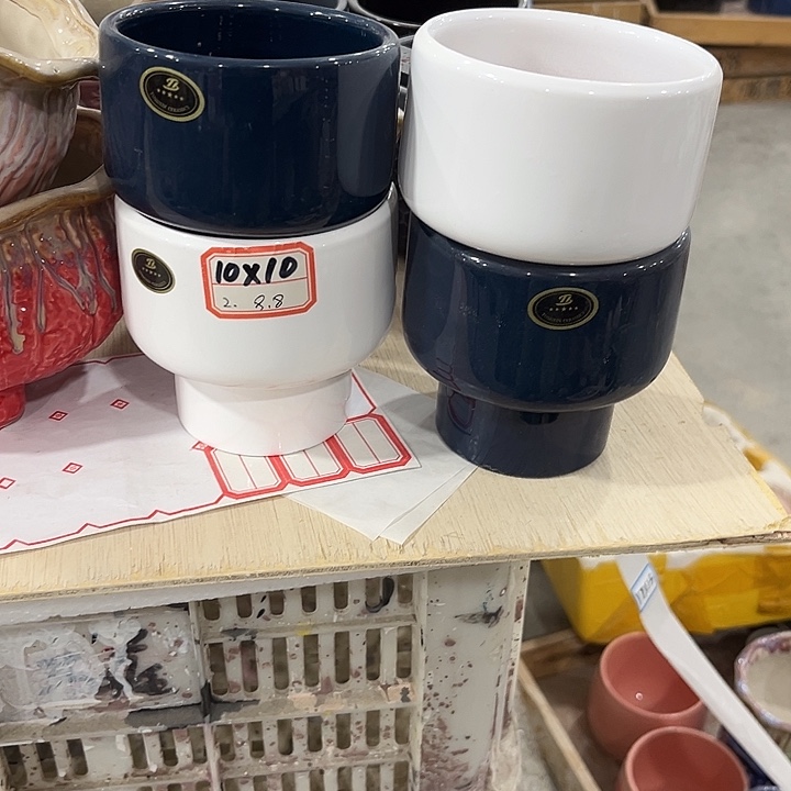 有孔！福利价陶瓷花盆性价比！