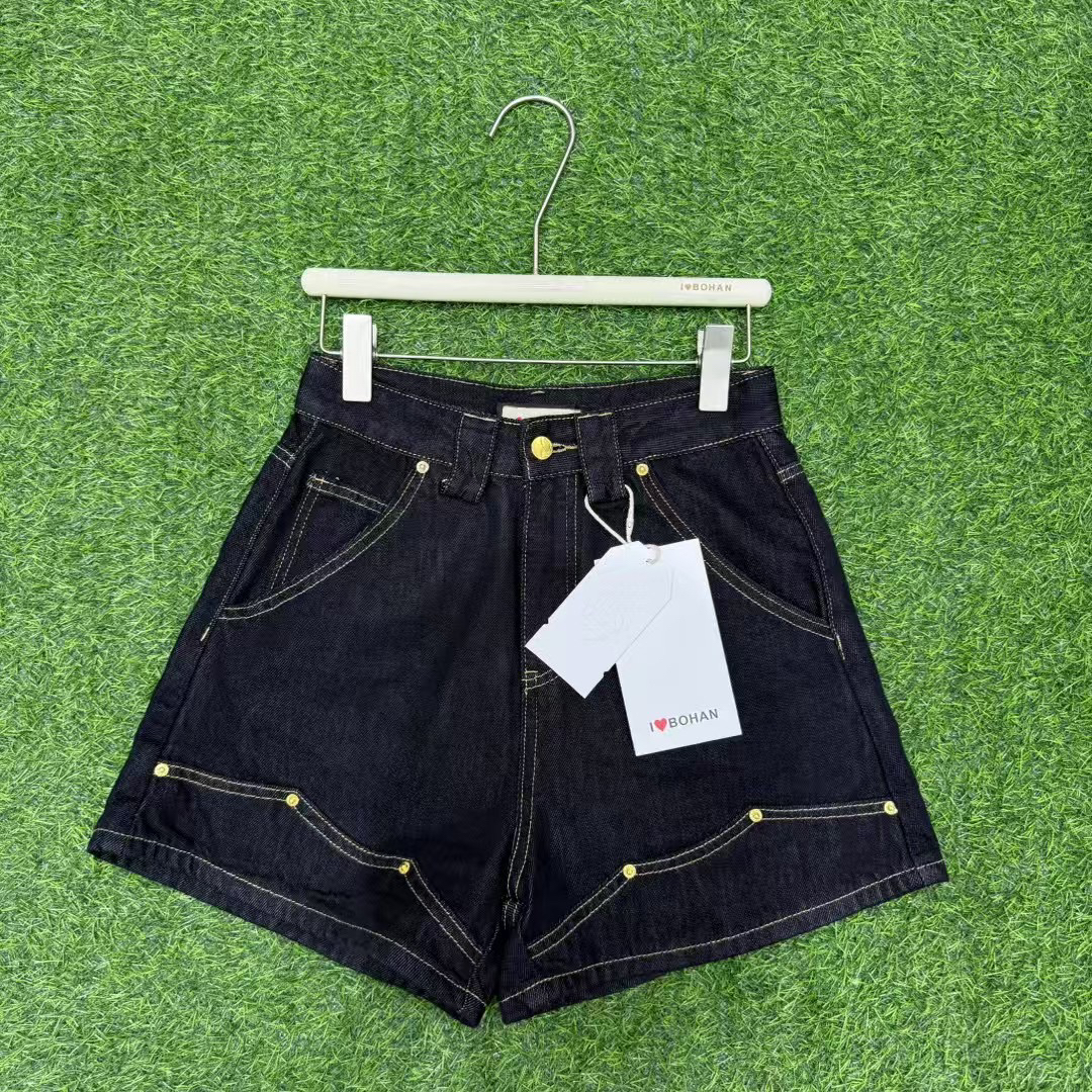 4960#深圳BOHAN秀秀家2025夏季新款眼睛牛仔短裤