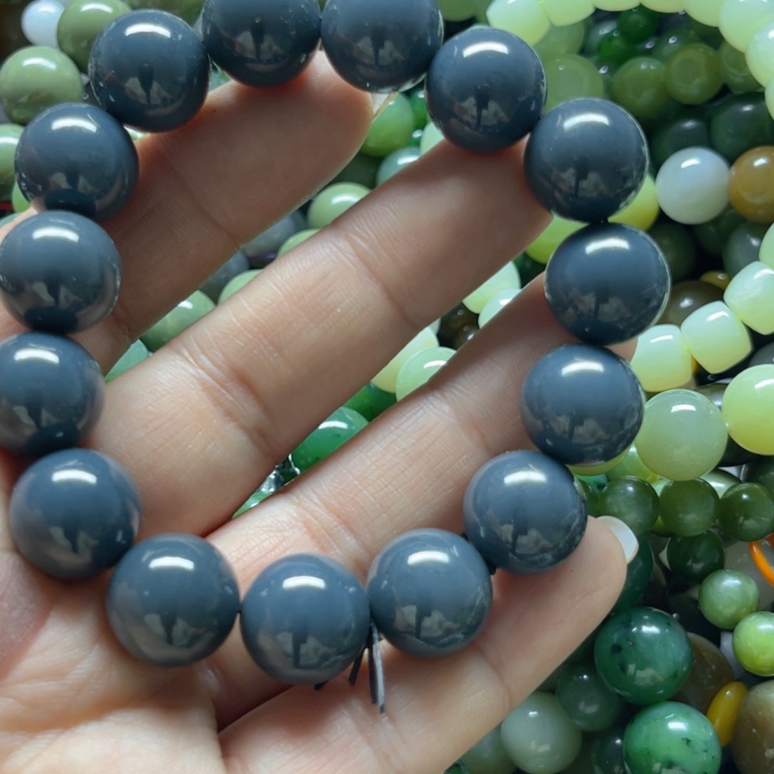 和田玉手链未镶嵌