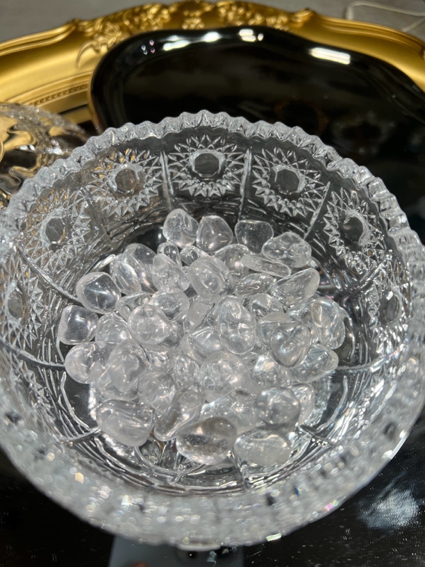 天然白水晶消磁碎石