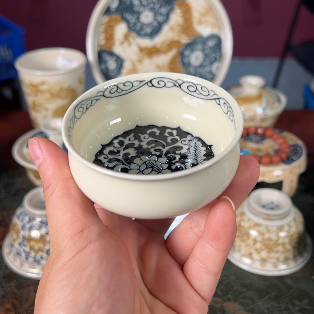 杯景德镇手绘陶瓷