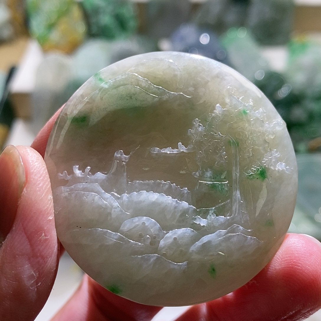 【闪购商品】翡翠颈饰未镶嵌11111111111