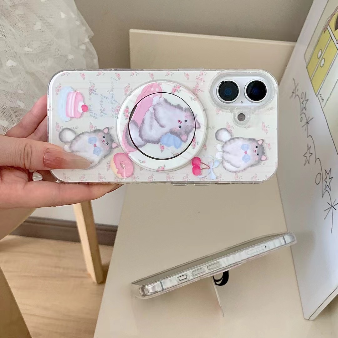 纯色女款福利卡通手机壳单个链接适用iPhone15/16手机壳【无售后】