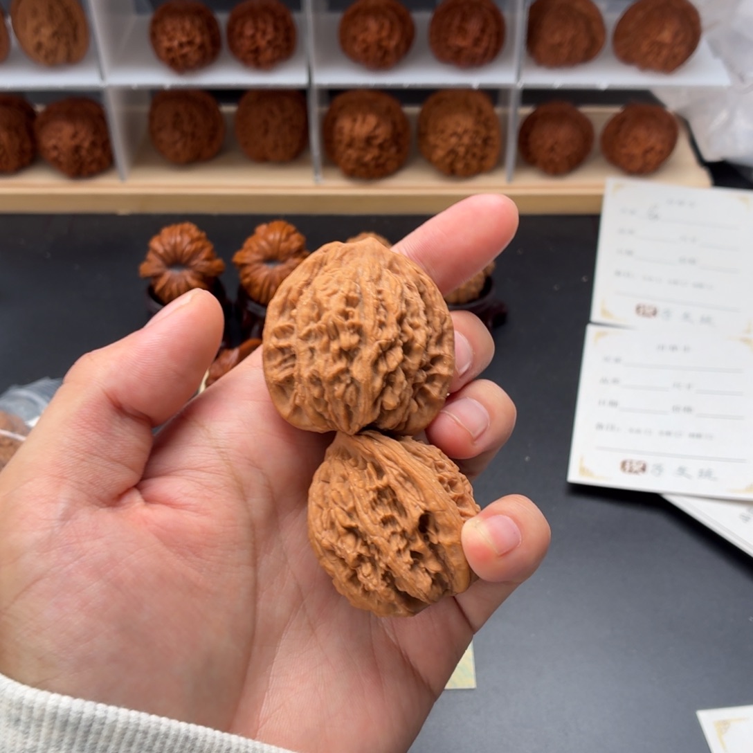 把件文玩核桃麦虎全品无修41尺