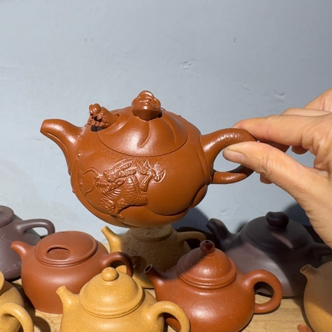 朱泥茶壶200毫升左右