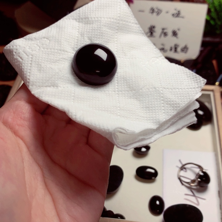 天然缅甸a货钢琴黑挂件