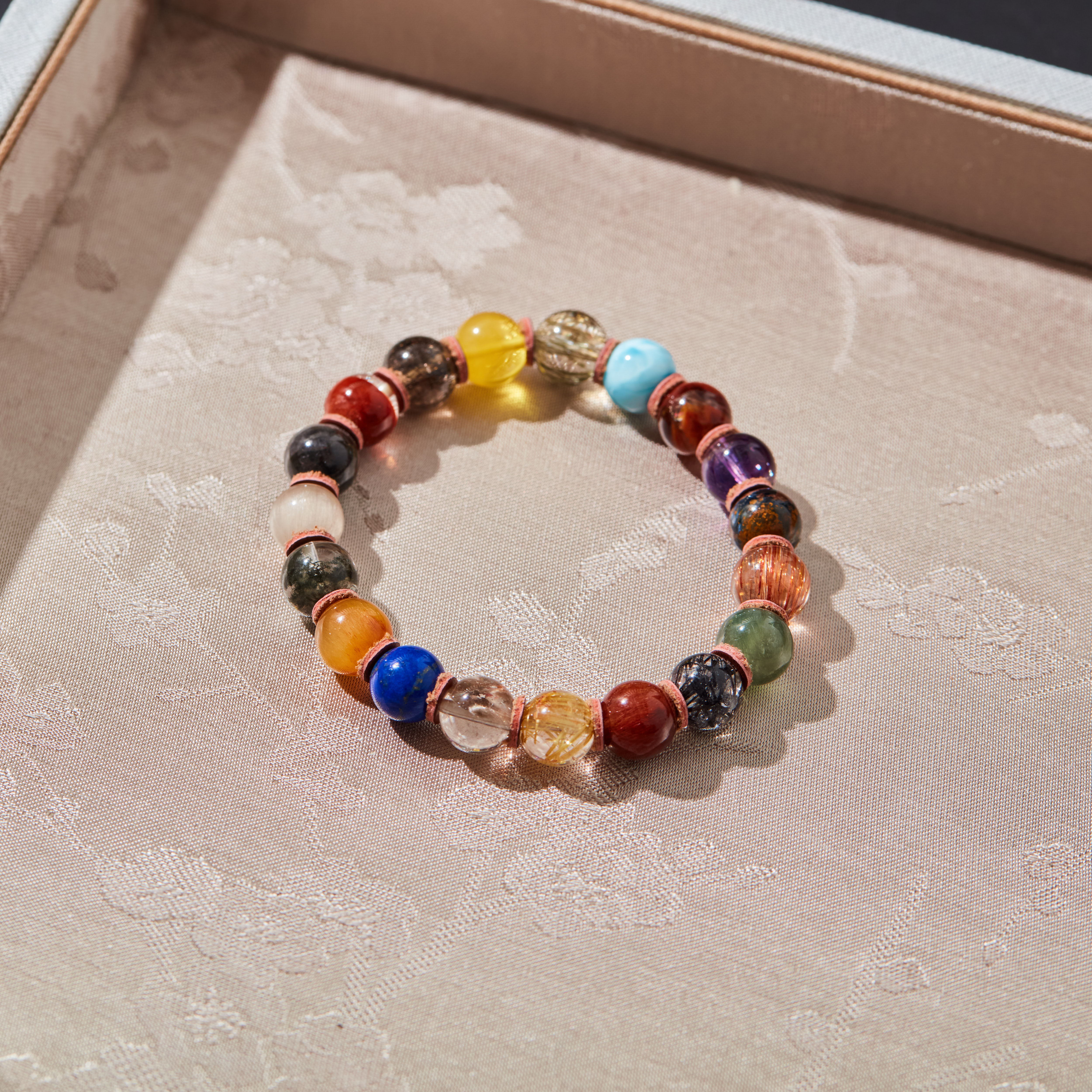 子乔珠玉集 · 关雎丨水晶多宝单圈手串#SJCK080003K